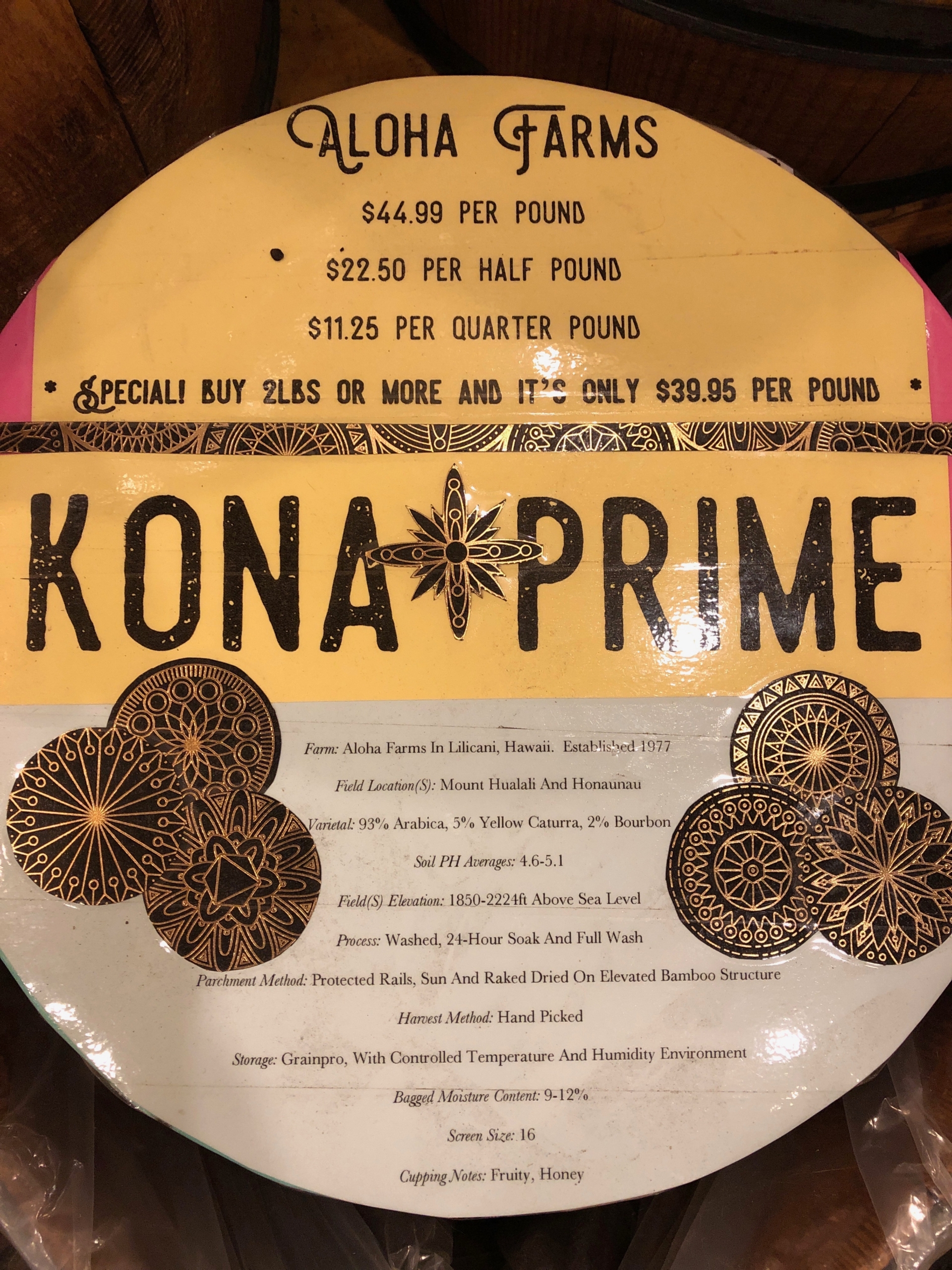 100 % Hawaiian Kona Prime - Image 2