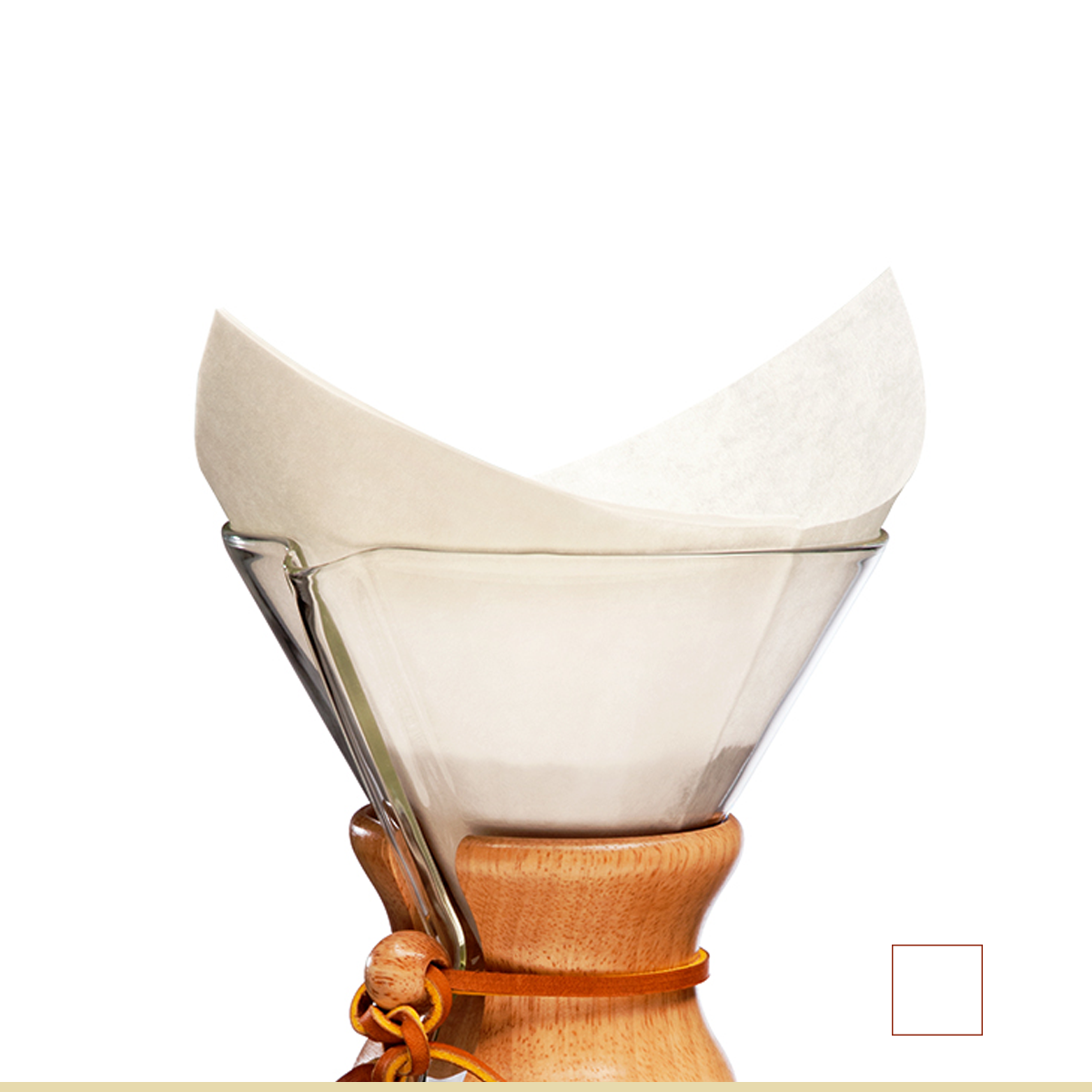 Chemex White Filter Squares 100ct.