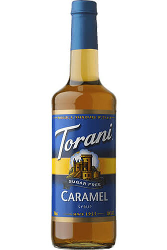 Torani Sugar Free Caramel Syrup 750ml