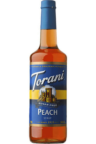Torani Sugar Free Peach Syrup 750ml