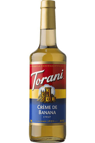 Torani Creme de Banana Syrup 750ml